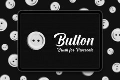 Procreate Button Stamp Brush Product Image 1