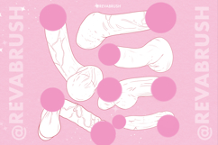 Procreate Male Pose Anatomy Adult Reference stamp brushes Product Image 4