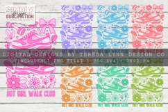 Hot Girl Walk Club | 7 Color Variations | Sublimation Design Product Image 2