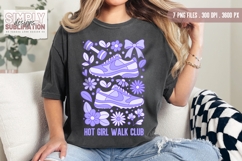 Hot Girl Walk Club | 7 Color Variations | Sublimation Design Product Image 3