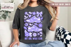 Hot Girl Walk Club | 7 Color Variations | Sublimation Design Product Image 3