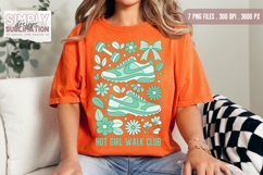 Hot Girl Walk Club | 7 Color Variations | Sublimation Design Product Image 6