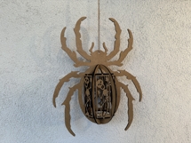 Spider Lantern Set of 4 Halloween Lamp with Creepy Designs Product Image 17