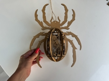 Spider Lantern Set of 4 Halloween Lamp with Creepy Designs Product Image 5