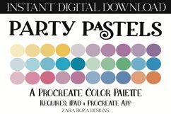 Party Pastels - Procreate Color Palette Product Image 1