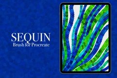 Sequin Procreate Liner Brush Product Image 1