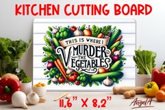 Kitchen cutting board / funny cutting board quotes, wall art Product Image 1