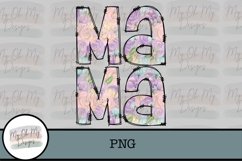 Mama, sublimation, glitter floral Product Image 1