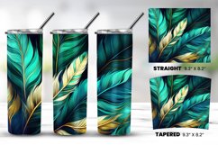 Colorful Leaves Tumbler Wrap Bundle PNG Product Image 4