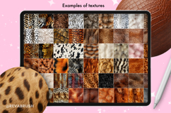 200 Procreate Animal Wild Fur Textures brushes Product Image 2