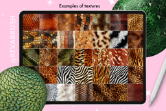200 Procreate Animal Wild Fur Textures brushes Product Image 5