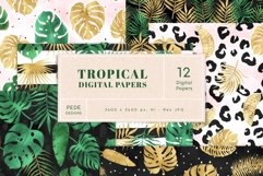 Tropical Digital Papers Product Image 1