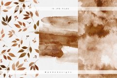 Autumn Watercolor Digital Papers Product Image 2