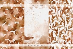 Autumn Watercolor Digital Papers Product Image 4