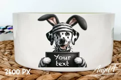 Dalmatian / Easter dog / bad bunny / funny dog clipart Product Image 1