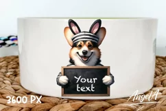 Easter corgi dog / funny dog clipart / Easter dog / dog face Product Image 1