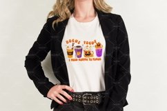Halloween Coffee Watercolor Png,Clipart Product Image 4