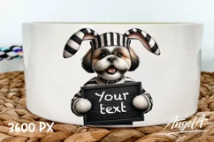 Shih tzu clipart / Easter dog clipart / bunny ears Product Image 1