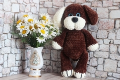 Plush Dog Crochet Pattern Product Image 2