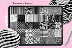 Procreate Abstract Line Fabric Brushes JPEG Geometric Product Image 7
