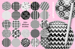 Procreate Abstract Line Fabric Brushes JPEG Geometric Product Image 3