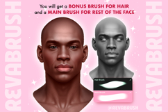 Procreate Male Head Portrait Pose Anatomy brushes Product Image 8