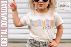 Kindergarten Lace Patch Back to School Design| Png Product Image 2