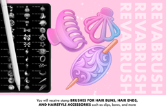 180 Procreate Hair Anime Braids dynamic outline brushes Product Image 4