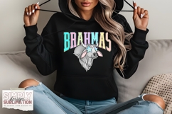 Brahmas School Spirit |Mascot |Brahma Bull|Sublimation Png Product Image 3