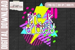 Pre-K Energy Back to School Colorful Design| Png Product Image 2