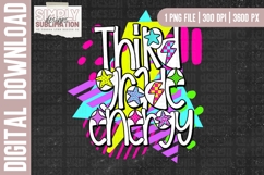 Third Grade Energy Back to School Colorful Design| Png Product Image 2