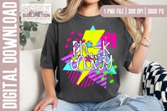 Pre-K Energy Back to School Colorful Design| Png Product Image 1