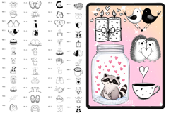 Procreate Love Valentines Day stamp brushes Product Image 11