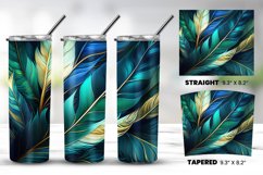Colorful Leaves Tumbler Wrap Bundle PNG Product Image 5