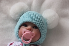 Newborn Baby Hat Knitting Pattern Product Image 2