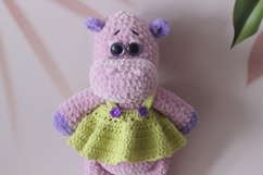 Plush Hippo Crochet Pattern Product Image 3