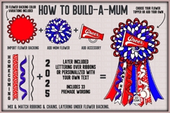 Build-A-Mum Sublimation Bundle. Volume 2 | Homecoming Mums Product Image 7