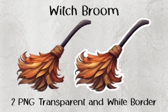 Witch Broom PNG Product Image 1