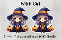 Witch Girl PNG Product Image 1