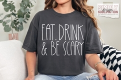 Fun Halloween Pun T-Shirt Design Bundle, 20 Png Files Product Image 6