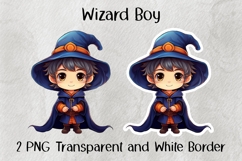 Wizard Boy PNG Product Image 1