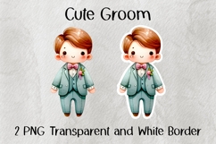 Cute Groom PNG Product Image 1