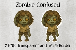 Zombie Confused PNG Product Image 1