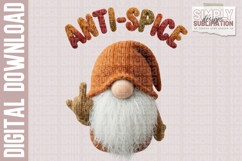 The Anti Spice Gnome, Anti-socialist Fall Sublimation Png Product Image 4