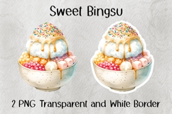 Sweet Bingsu PNG Product Image 1