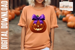Realistic Crocheted Jack-O-Lantern, Halloween Pumpkin Product Image 4