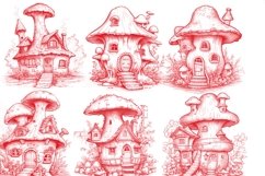 Procreate, Fairy houses Vol.2 Product Image 2