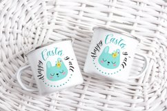 Happy easter yáll bunny Sublimation, PNG. Product Image 2