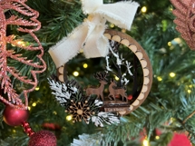 Winter Scene Ornament- Laser Cut File Product Image 3