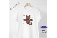 Halloween kawaii doodle cliparts, Halloween png Product Image 3